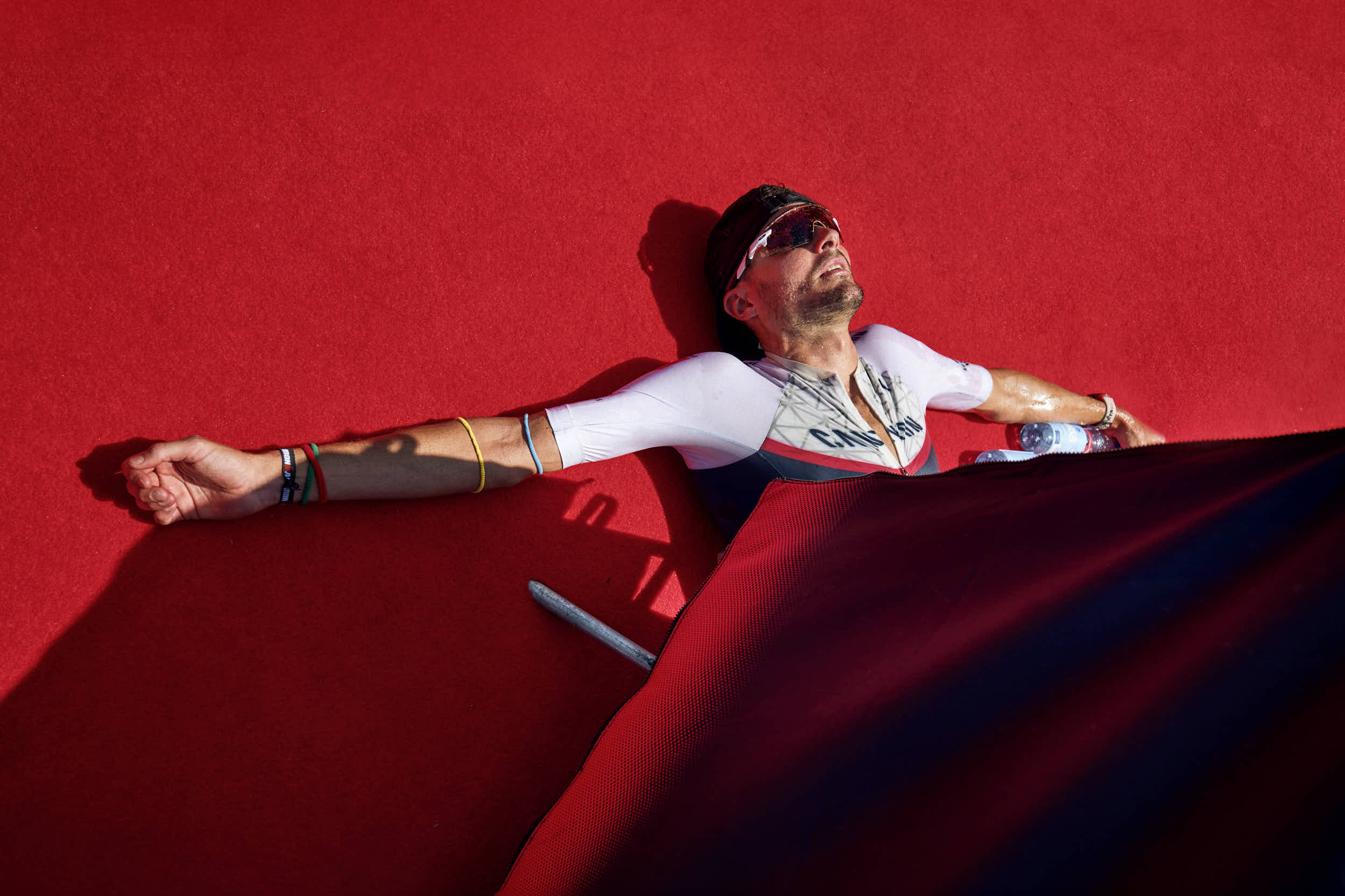 At the finish line, Hamburg, 2023