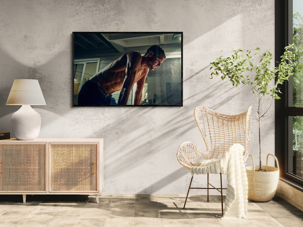 On the veranda before the race, Hawaii, 2019