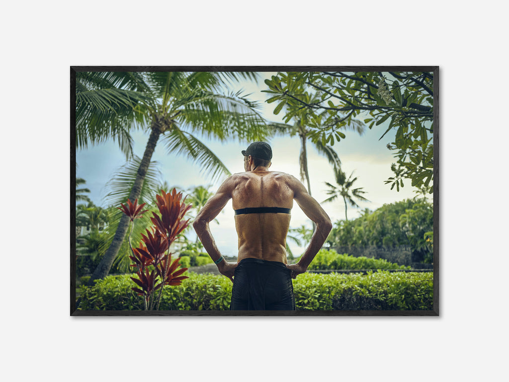 After a session on the bike trainer, Hawaii, 2019