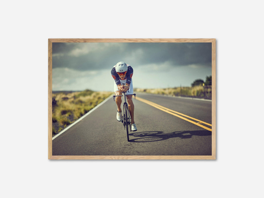 Jan during a photo shoot, Queen K Highway, Big Island/Hawaii, 2017