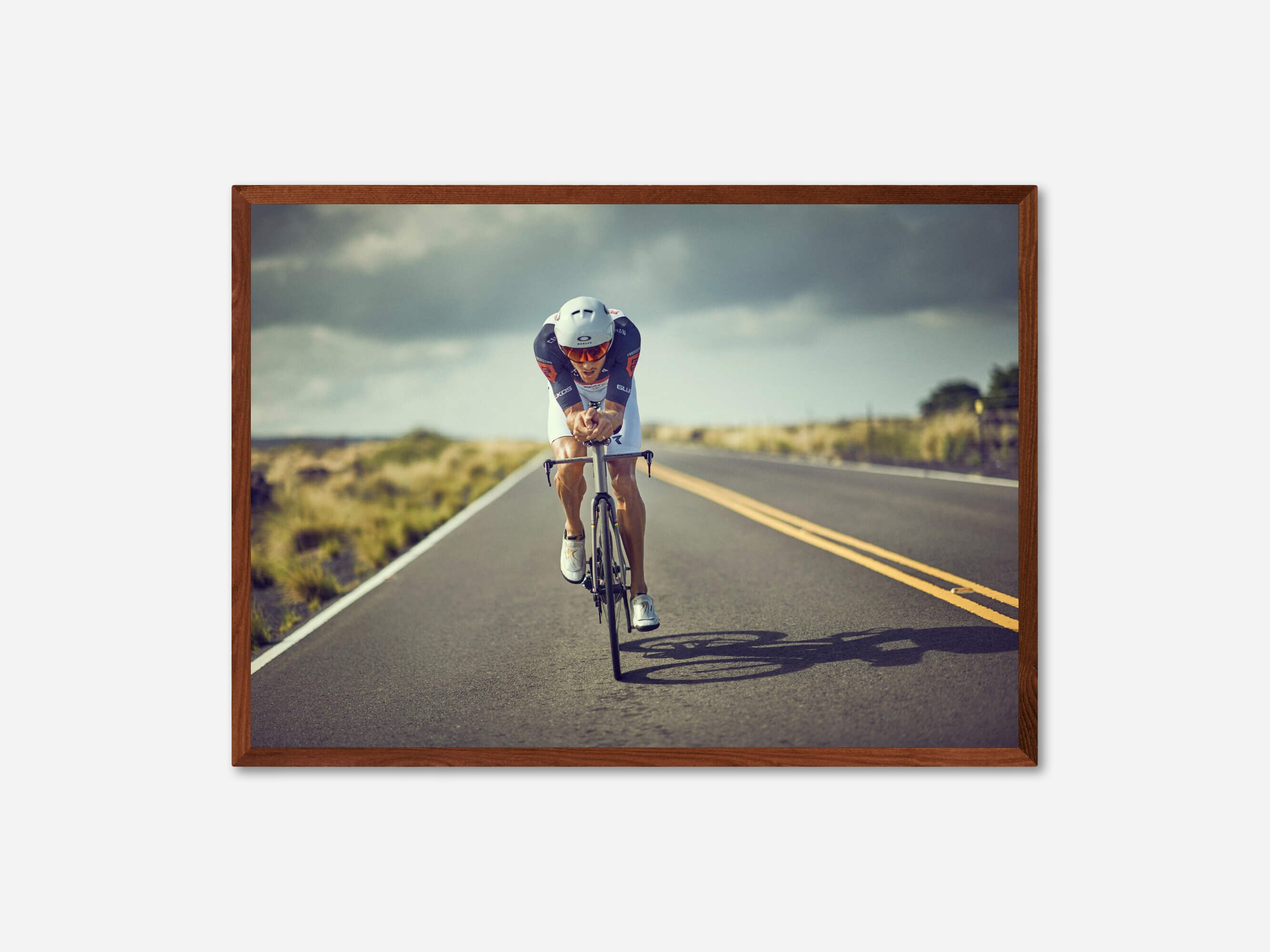 Jan during a photo shoot, Queen K Highway, Big Island/Hawaii, 2017