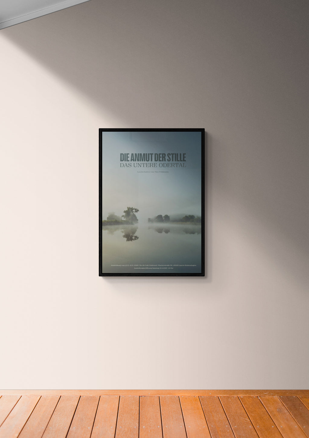 Die Anmut der Stille Exhibition Poster