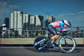 Soraya Paladin racing time trial in Rotterdam, Tour de France Femmes 2024