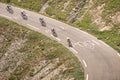 Pogačar, Evenepoel, Del Toro and Seixas descending Col du Galibier, Tour de France 2026