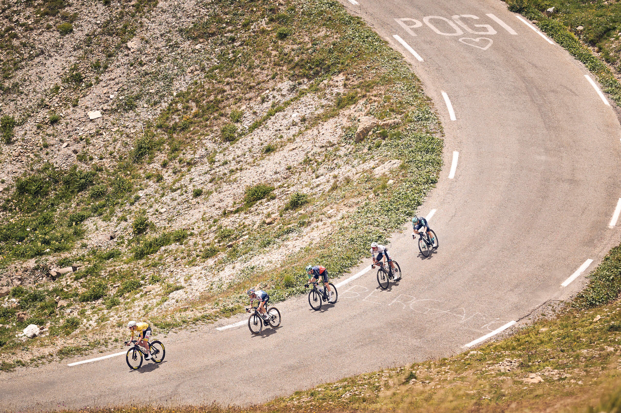 les poursuivants II,  Col Du Galibier. Tour de France 2026, stage 20